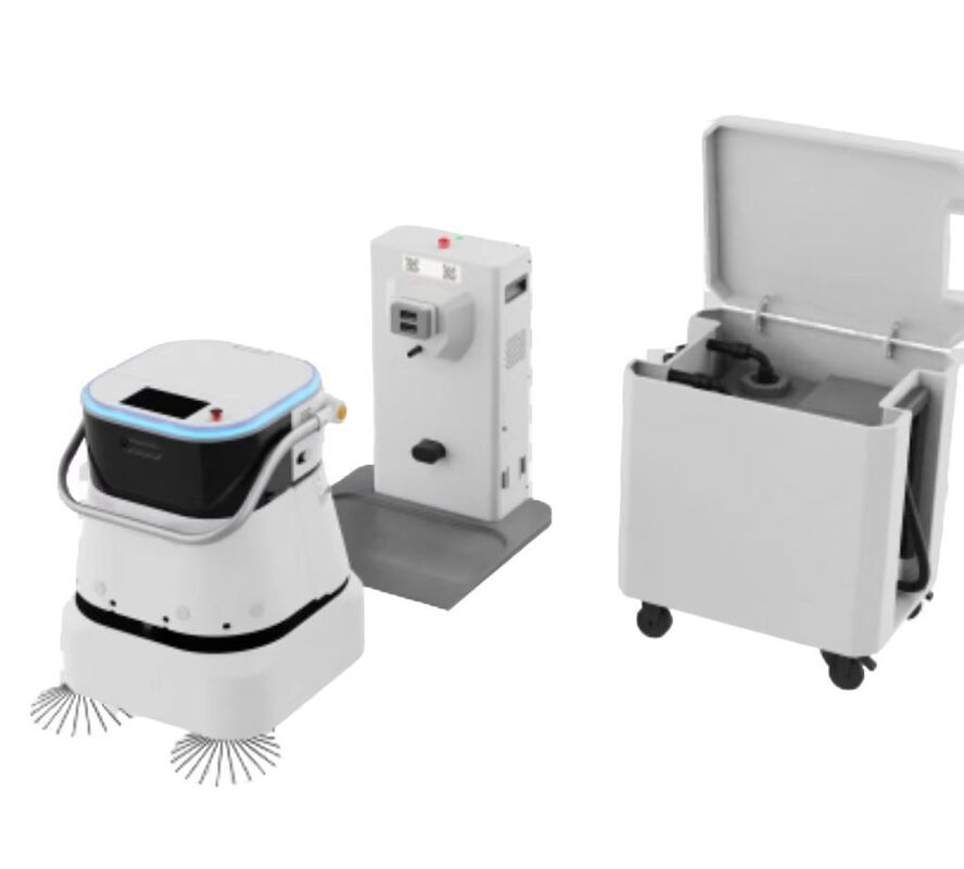 Compact Autonomous Cleaning Robot for Small Spaces and Apartments