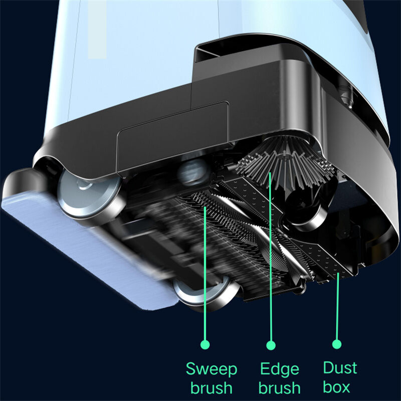 Commercial robot vacuum and scrubber for efficient daily cleaning in large office spaces and warehouses