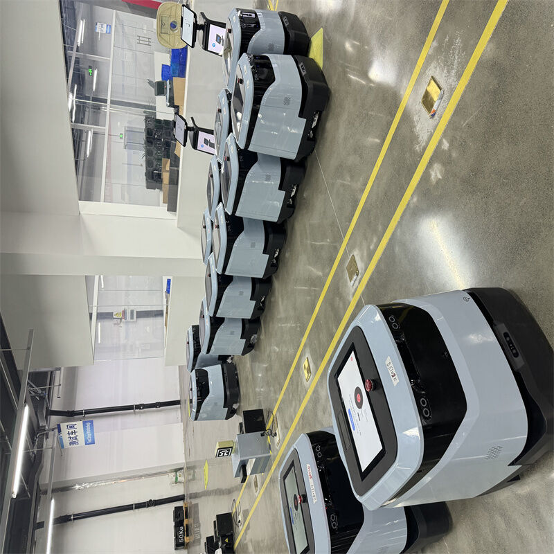 Heavy-duty robot vacuum and scrubber designed for high-traffic commercial areas like airports and malls