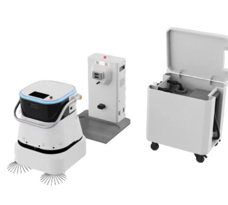 Compact Autonomous Cleaning Robot for Small Spaces and Apartments