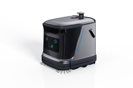 100-220V Commercial Robot Vacuum  Intelligent Navigation System for Large Area Cleaning Applications